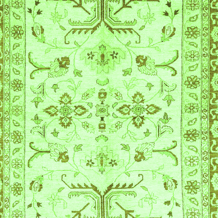 Oriental Green Traditional Rug, abs3335grn