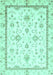 Oriental Turquoise Traditional Rug, abs3336turq