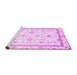 Sideview of Machine Washable Oriental Purple Traditional Area Rugs, wshabs3336pur