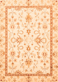 Oriental Orange Traditional Rug, abs3336org