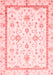 Oriental Red Traditional Area Rugs