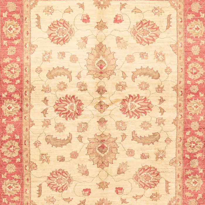 Abstract Brown Gold Oriental Rug, abs3337