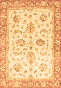 Oriental Brown Traditional Rug, abs3337brn