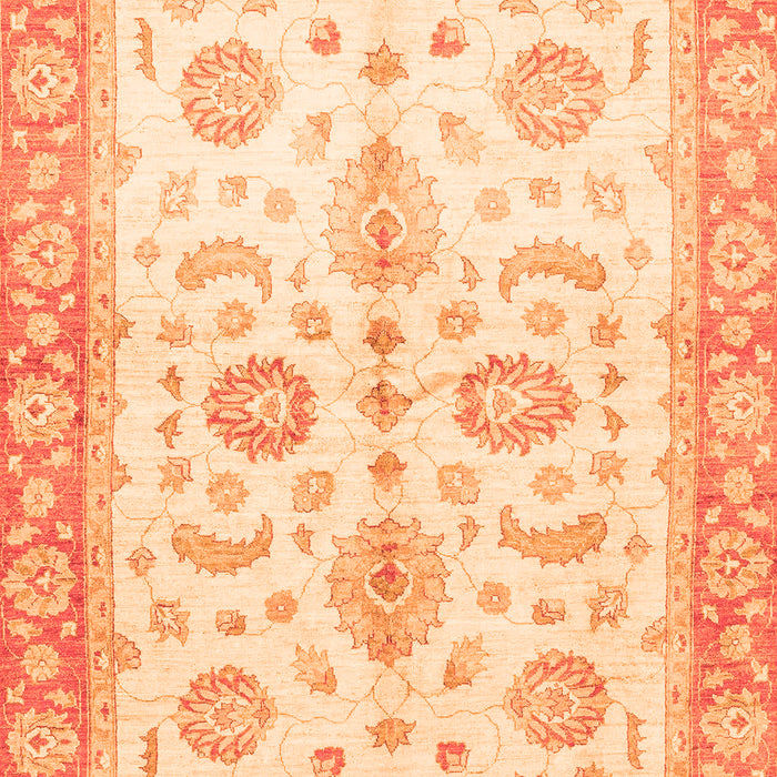 Oriental Orange Traditional Rug, abs3337org