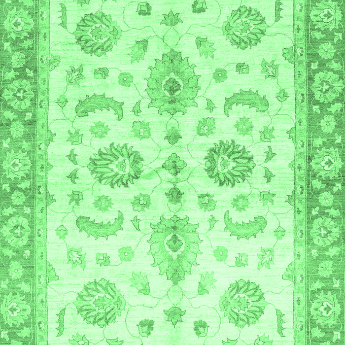 Oriental Emerald Green Traditional Rug, abs3337emgrn