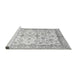 Sideview of Machine Washable Oriental Gray Traditional Rug, wshabs3338gry