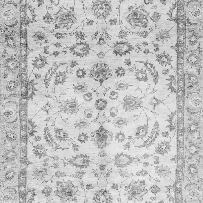 Machine Washable Oriental Gray Traditional Rug, wshabs3338gry