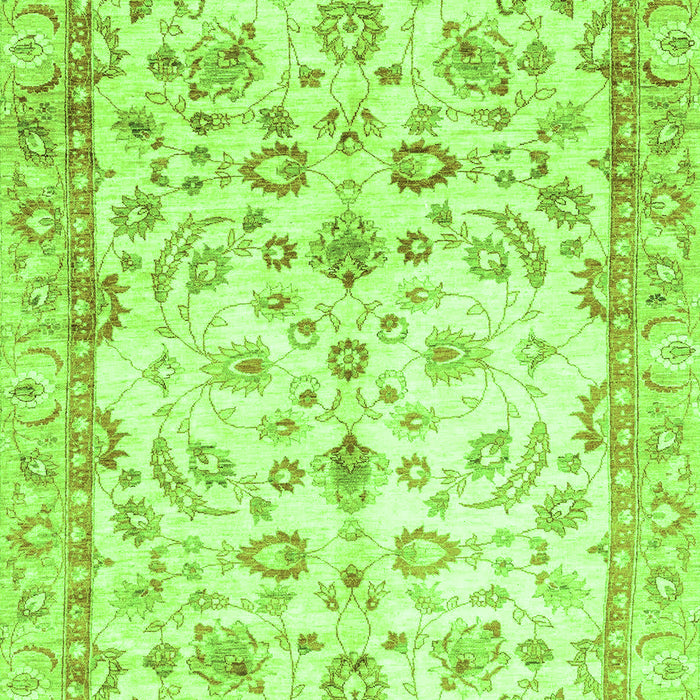 Oriental Green Traditional Rug, abs3338grn