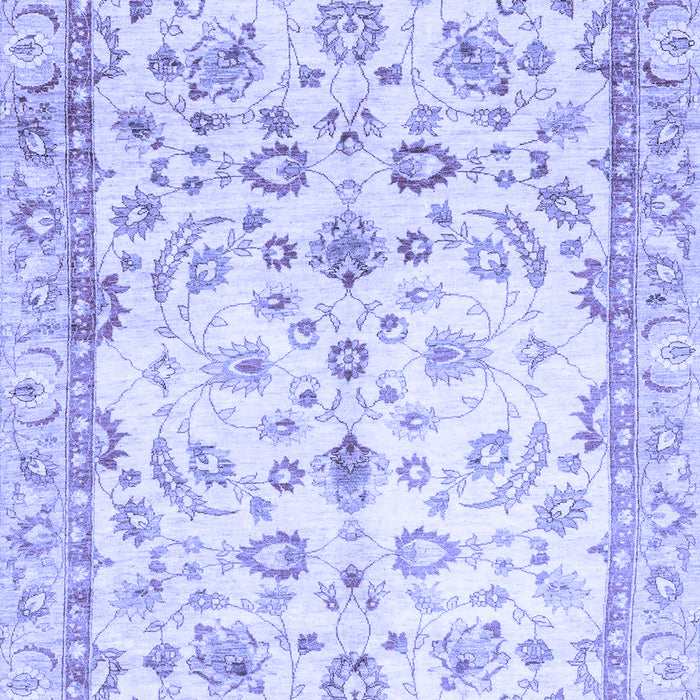 Oriental Blue Traditional Rug, abs3338blu