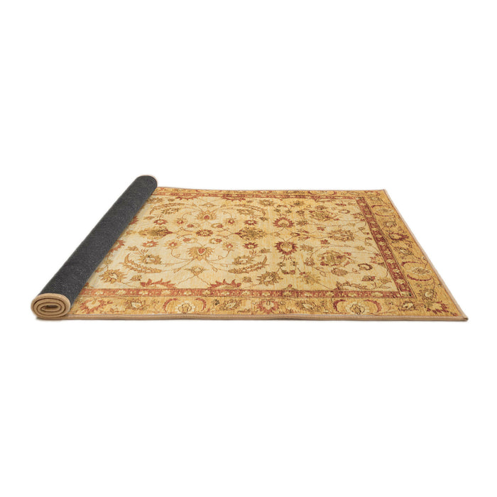 Sideview of Oriental Brown Traditional Rug, abs3338brn