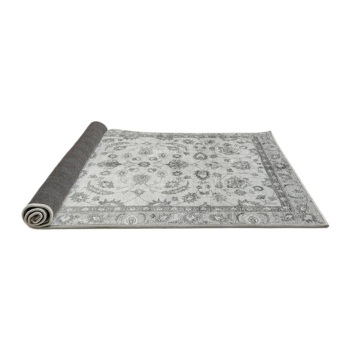 Sideview of Oriental Gray Traditional Rug, abs3338gry