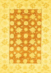 Oriental Yellow Traditional Rug, abs3339yw