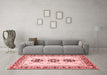 Modern Red Washable Rugs