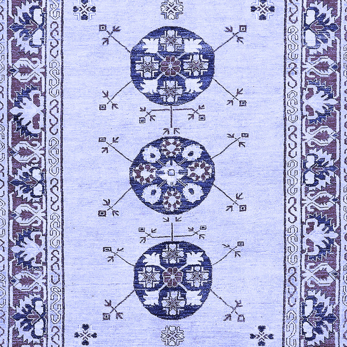 Machine Washable Abstract Blue Modern Rug, wshabs333blu