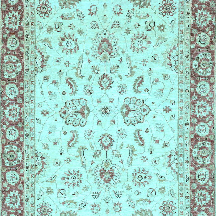 Oriental Light Blue Traditional Rug, abs3340lblu