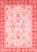 Oriental Red Traditional Area Rugs