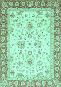 Oriental Turquoise Traditional Rug, abs3340turq