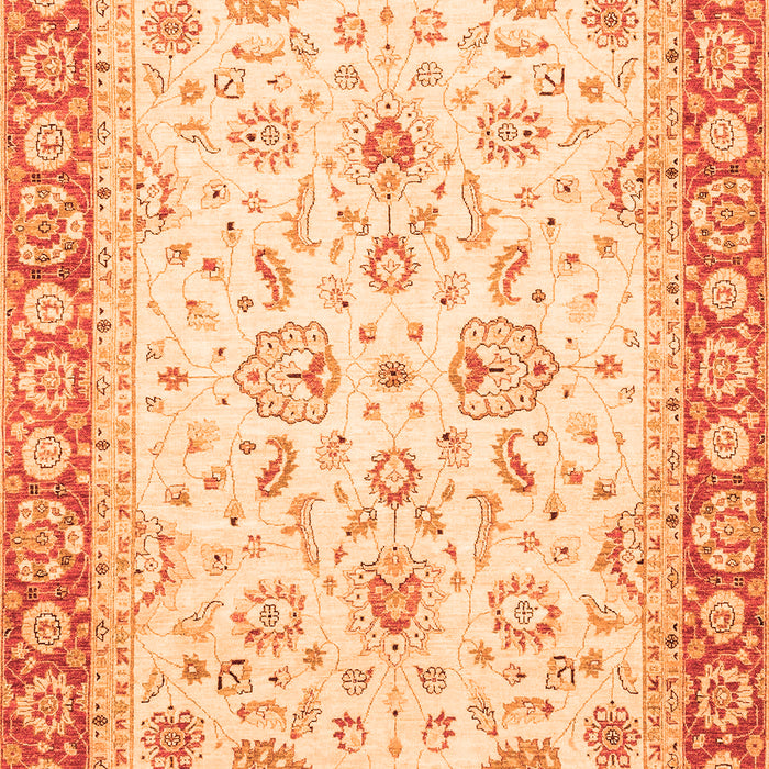 Oriental Orange Traditional Rug, abs3340org