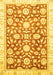 Oriental Yellow Traditional Rug, abs3341yw