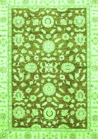 Oriental Green Traditional Rug, abs3341grn