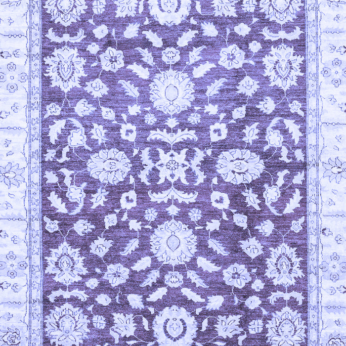 Machine Washable Oriental Blue Traditional Rug, wshabs3341blu