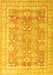 Oriental Yellow Traditional Rug, abs3342yw