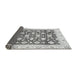 Sideview of Oriental Gray Traditional Rug, abs3343gry