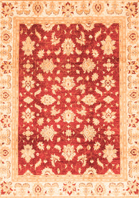 Oriental Orange Traditional Rug, abs3343org