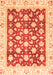 Oriental Orange Traditional Rug, abs3343org