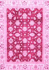 Oriental Pink Traditional Rug, abs3343pnk