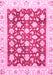 Oriental Pink Traditional Rug, abs3343pnk