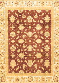 Oriental Brown Traditional Rug, abs3343brn