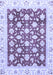 Machine Washable Oriental Blue Traditional Rug, wshabs3343blu