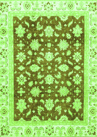 Oriental Green Traditional Rug, abs3343grn