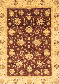 Oriental Brown Traditional Rug, abs3344brn