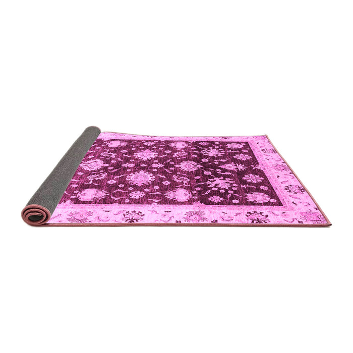 Sideview of Oriental Purple Traditional Rug, abs3344pur