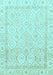 Oriental Light Blue Traditional Rug, abs3345lblu