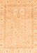 Oriental Orange Traditional Rug, abs3345org