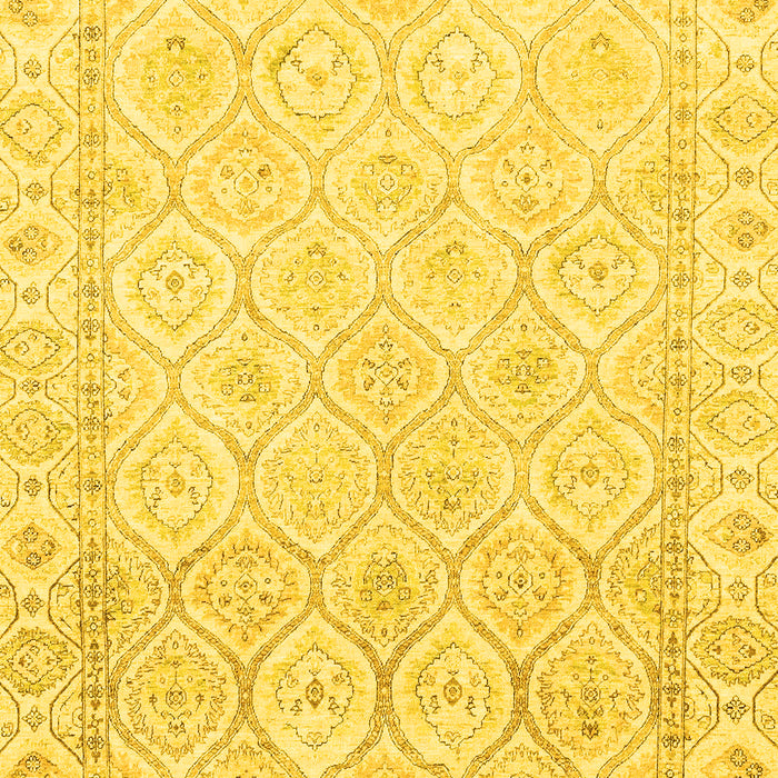 Oriental Yellow Traditional Rug, abs3345yw