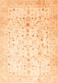 Oriental Orange Traditional Rug, abs3346org