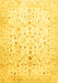 Oriental Yellow Traditional Rug, abs3346yw