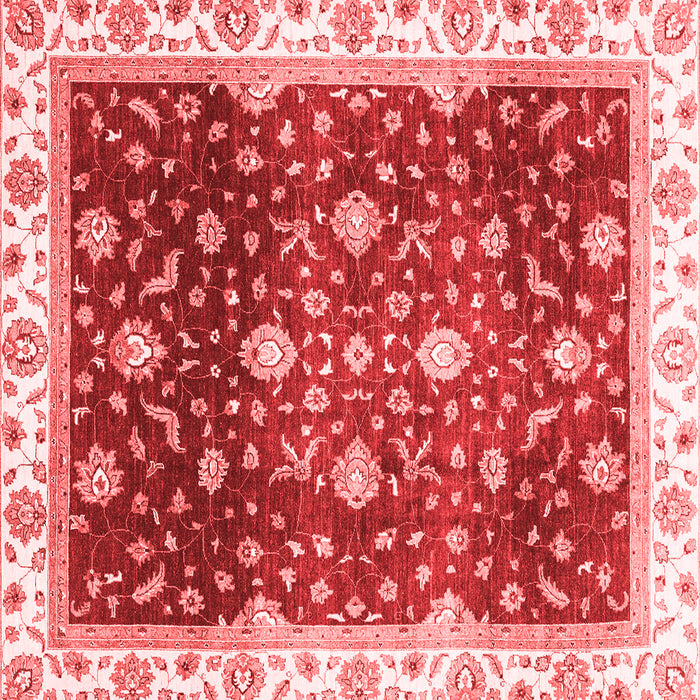 Machine Washable Oriental Red Traditional Rug, wshabs3347red