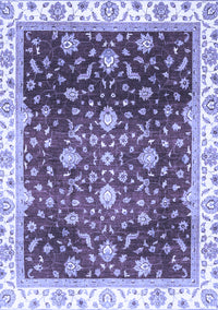 Oriental Blue Traditional Rug, abs3347blu