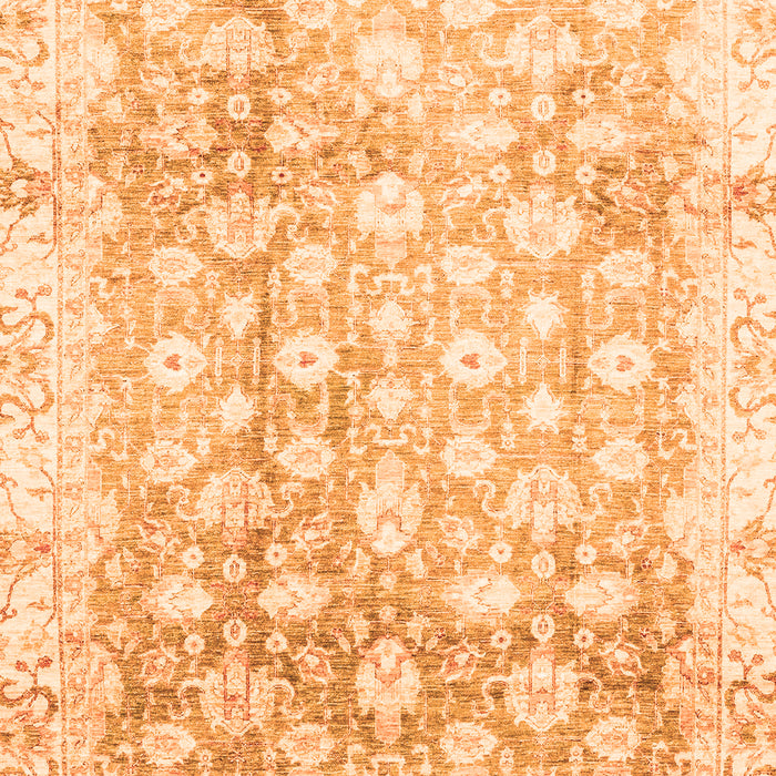 Oriental Orange Traditional Rug, abs3348org