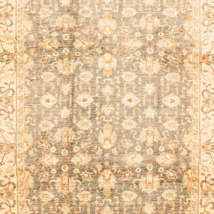 Machine Washable Abstract Sun Yellow Rug, wshabs3348