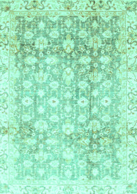 Oriental Turquoise Traditional Rug, abs3348turq