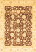 Oriental Brown Traditional Rug, abs3349brn