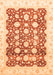 Oriental Orange Traditional Rug, abs3349org