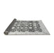 Sideview of Oriental Gray Traditional Rug, abs3349gry