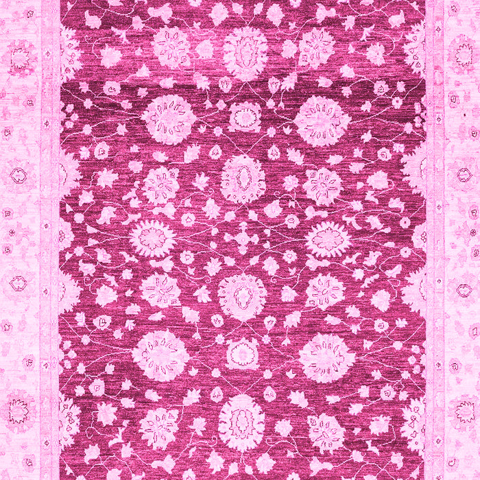 Machine Washable Oriental Pink Traditional Rug, wshabs3349pnk